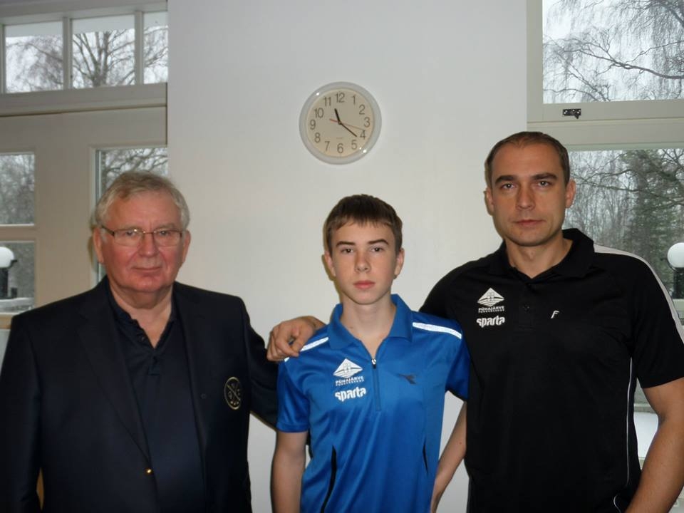 Vasakult Tiit V&auml;hi, Ottomar Ladva, Kaido K&uuml;laots (foto Madis Staub)